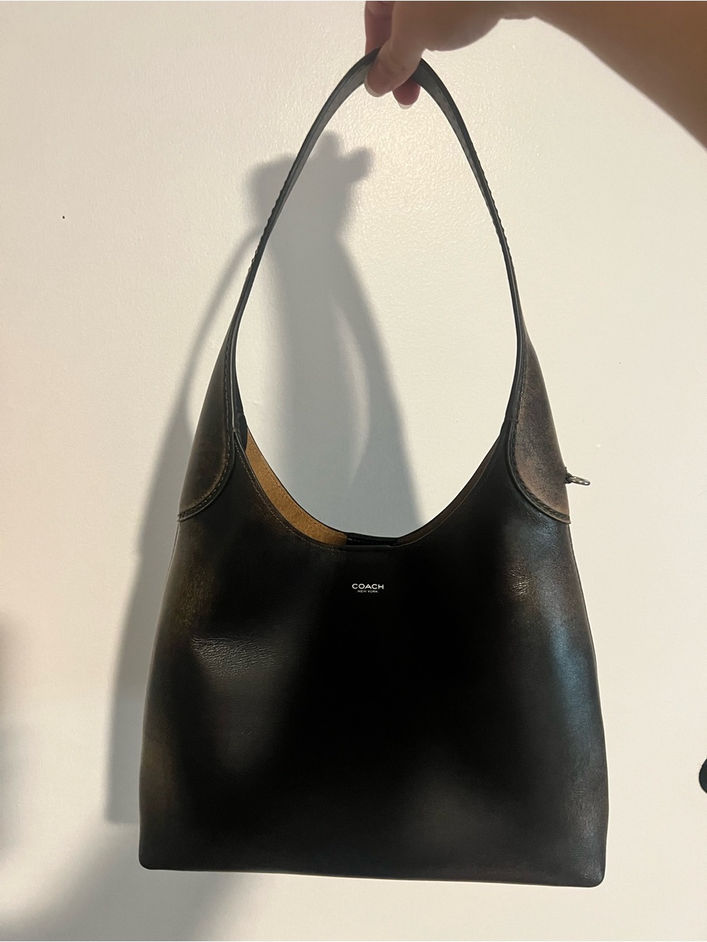 Coach Brooklyn 28 Loved Leather - EUC No charms